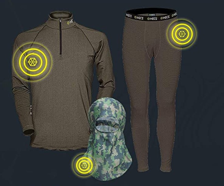 HECS Hunting 3-Piece HECStyle High-Performance Hunting Base Layer Set