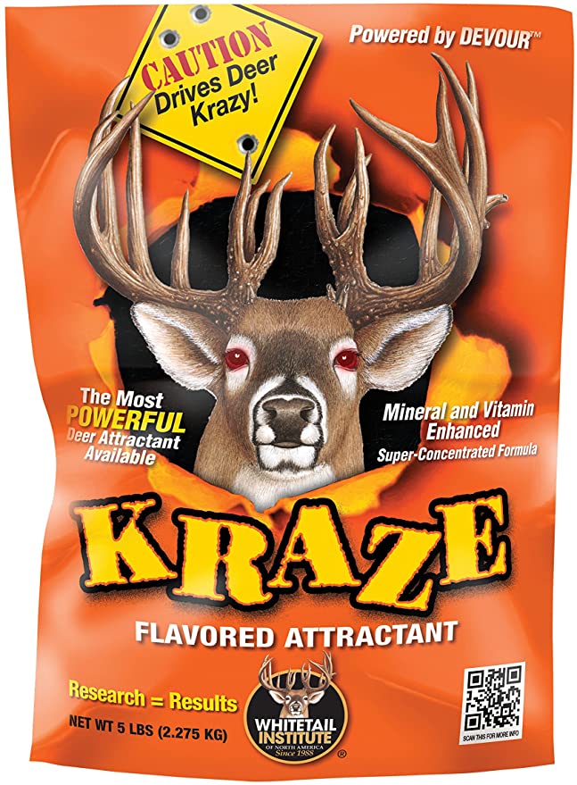 Whitetail Institute Kraze Flavored best deer attractants